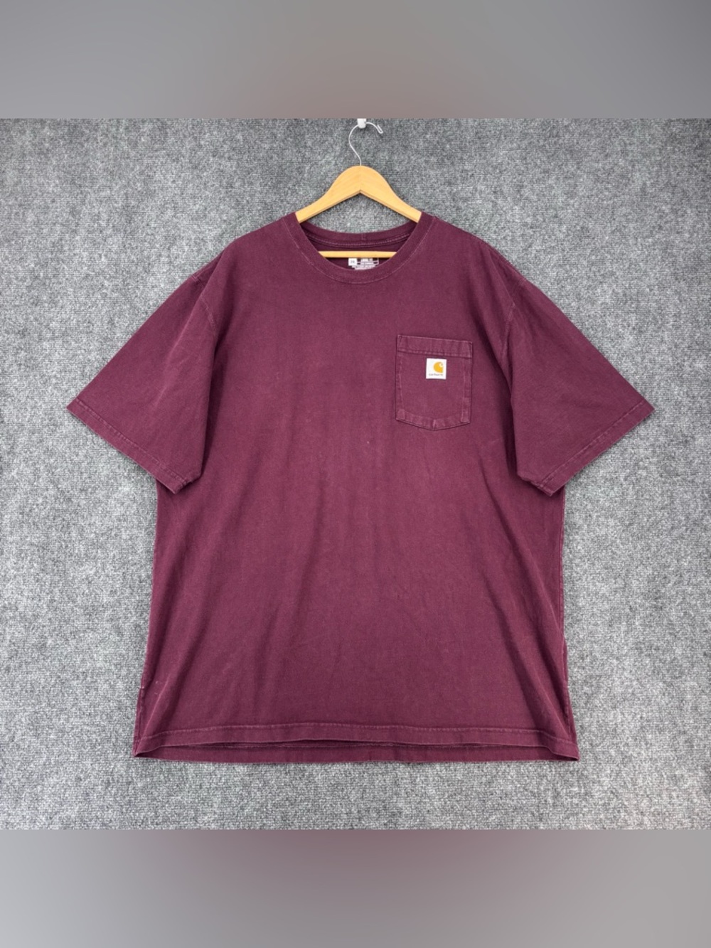 Carhartt Loose Fit T Shirt Men’s 2XL Crew Neck Logo Workwear Grunge